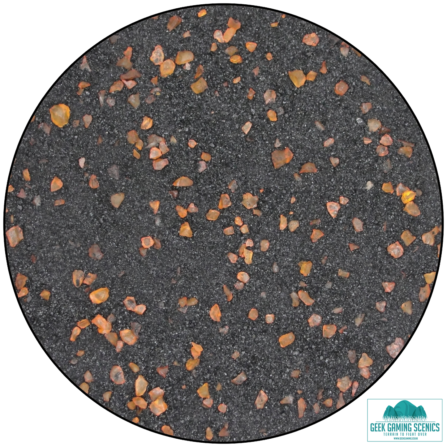 Base Ready Grimdark Tomb World (Orange) - Geek Gaming Scenics