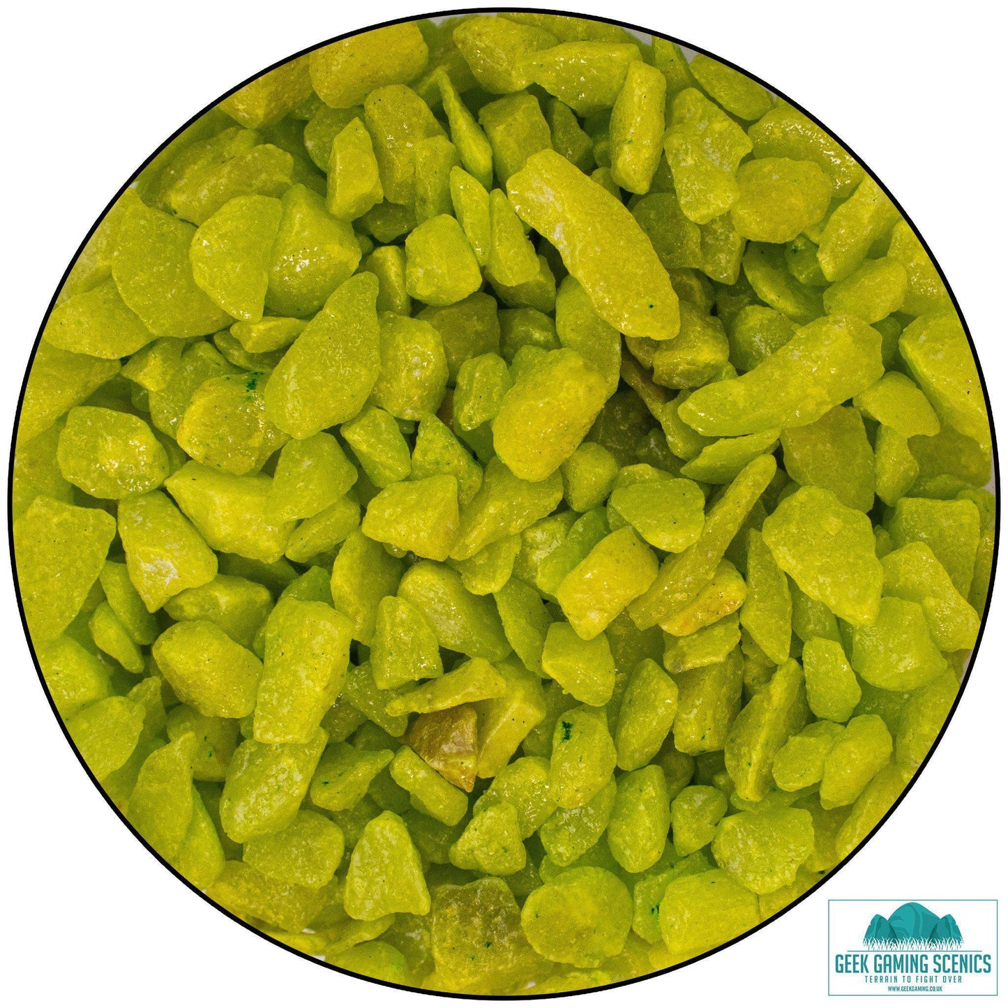 Large Stones - Apple Green - Geek Gaming Scenics