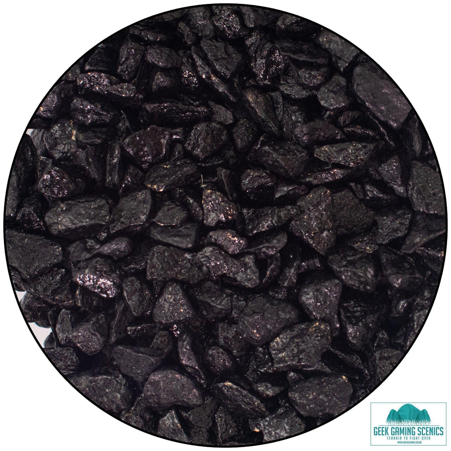 Large Stones - Black - Geek Gaming Scenics