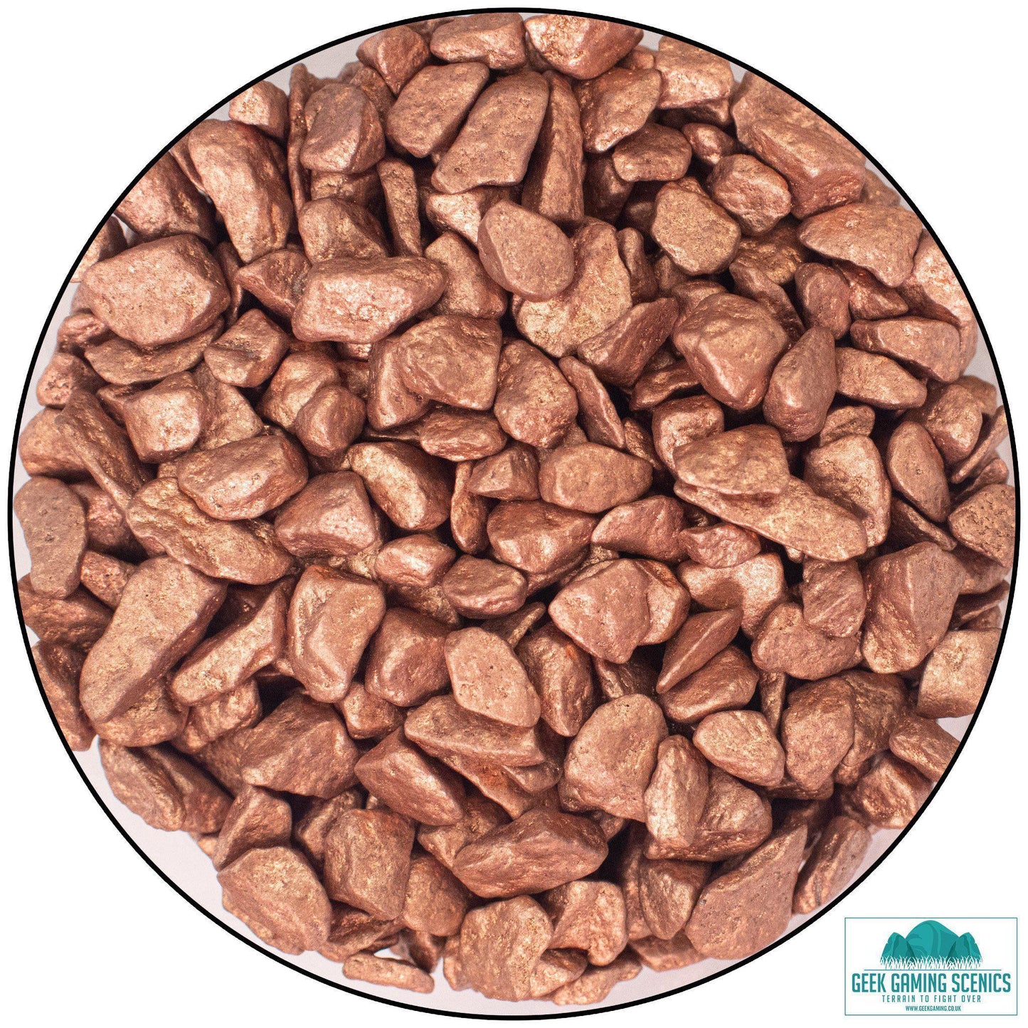 Large Stones - Copper - Geek Gaming Scenics