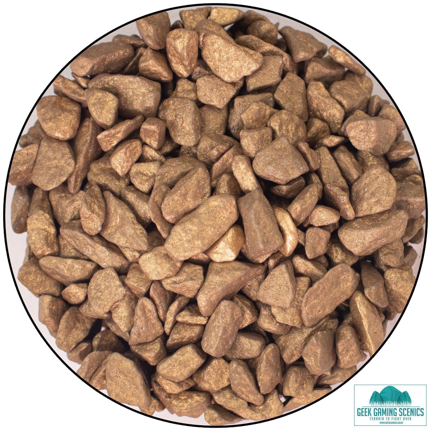 Large Stones - Gold - Geek Gaming Scenics