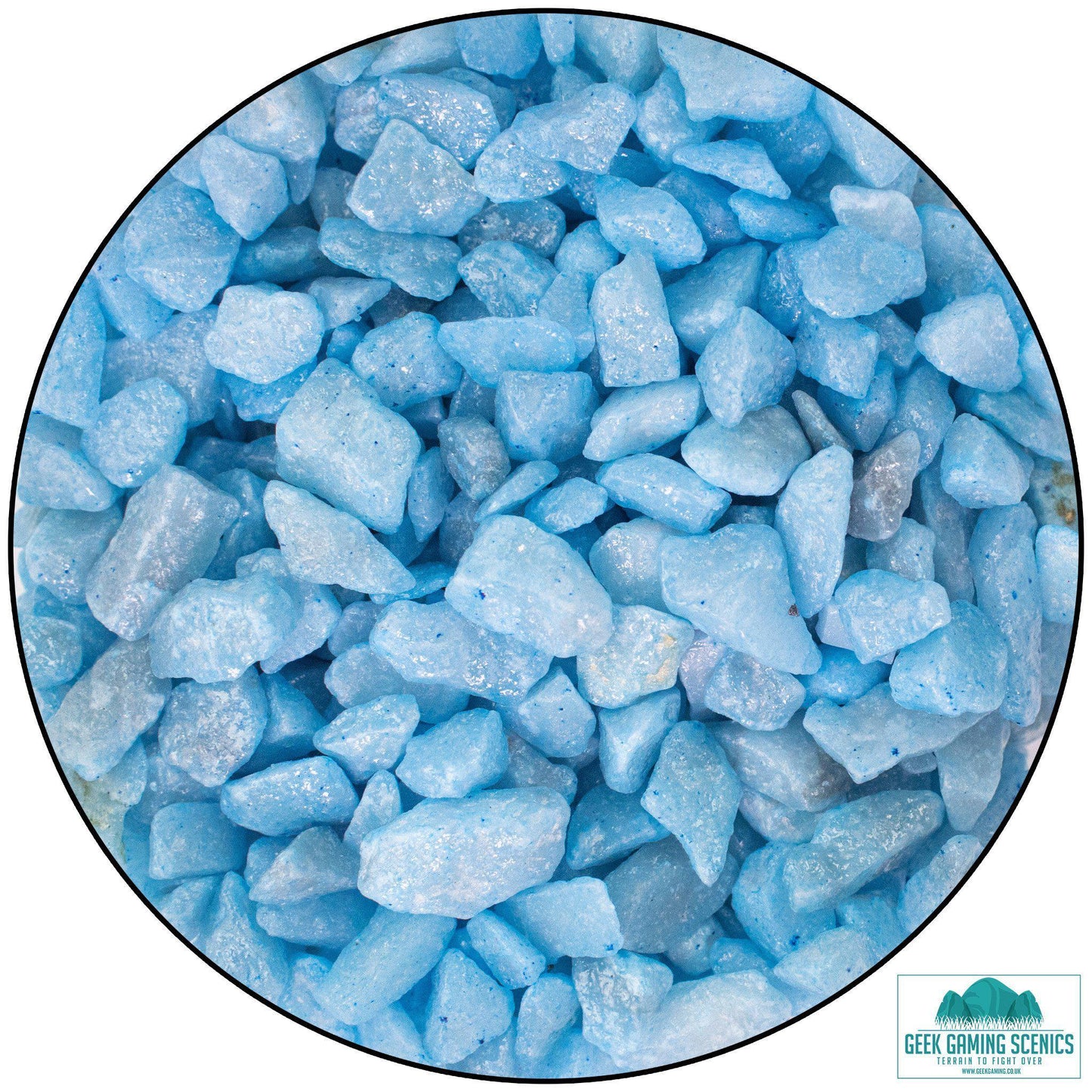 Large Stones - Light Blue - Geek Gaming Scenics