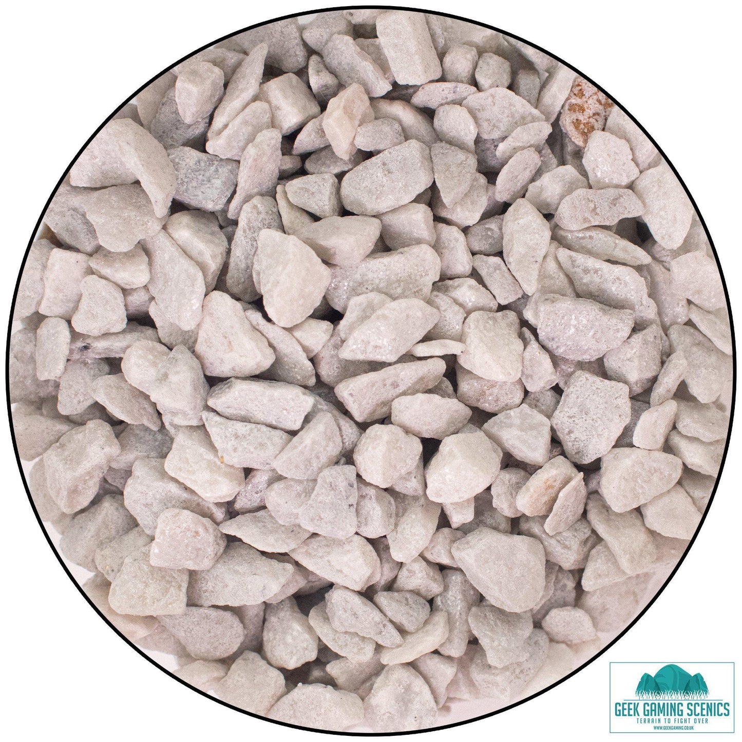 Large Stones - Light Grey - Geek Gaming Scenics