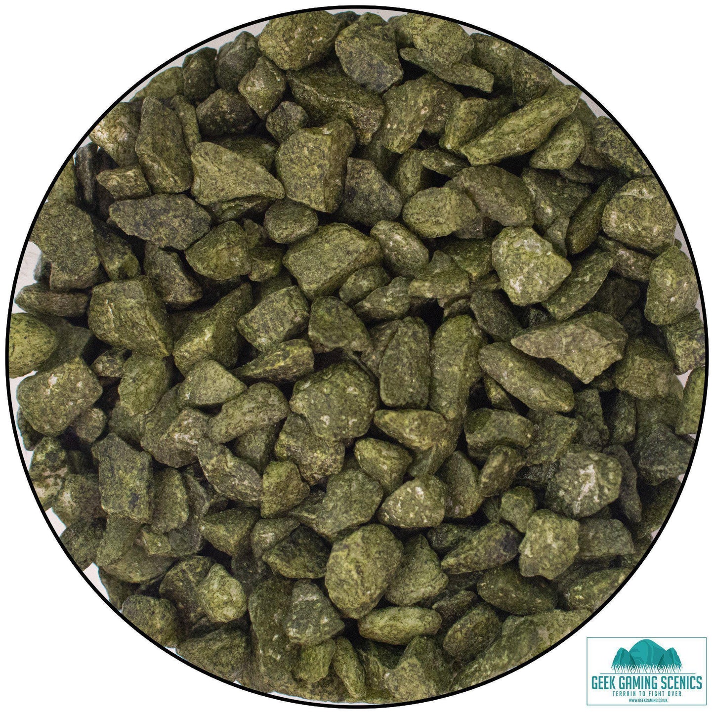 Large Stones - Olive - Geek Gaming Scenics