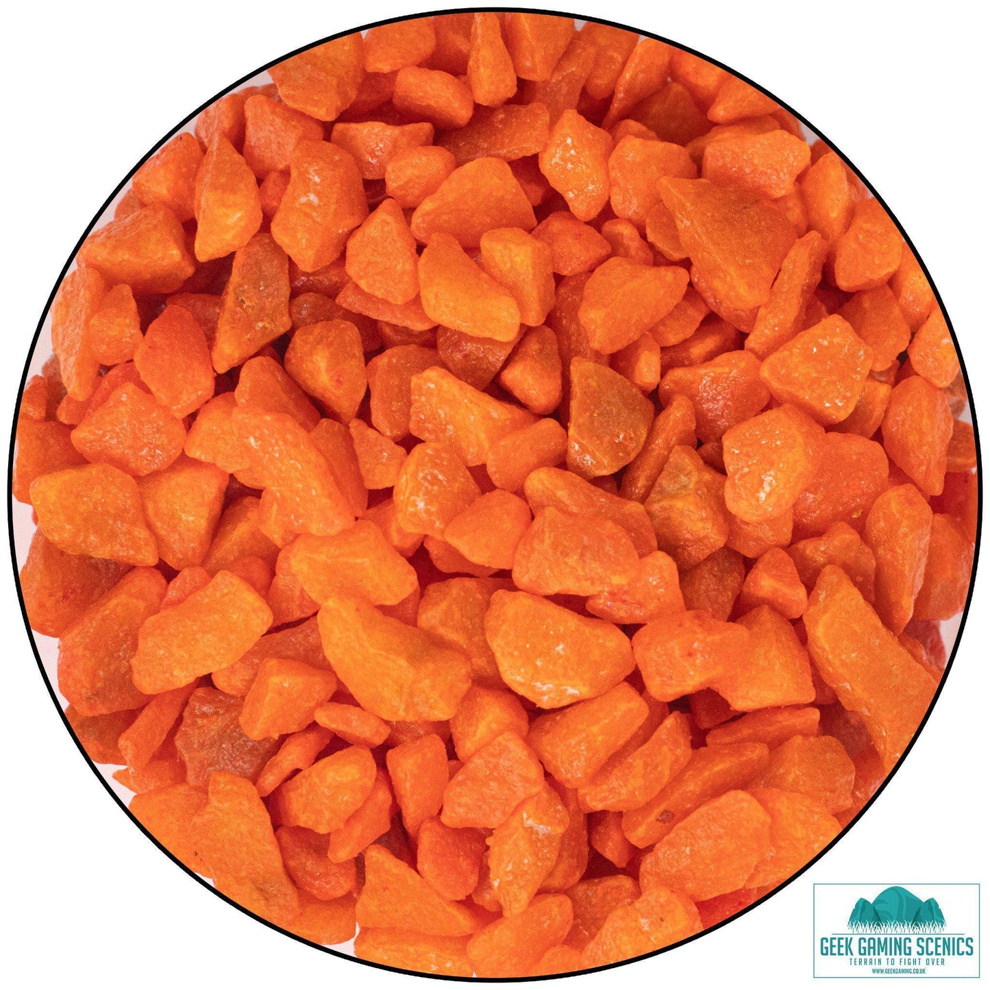 Large Stones - Orange - Geek Gaming Scenics