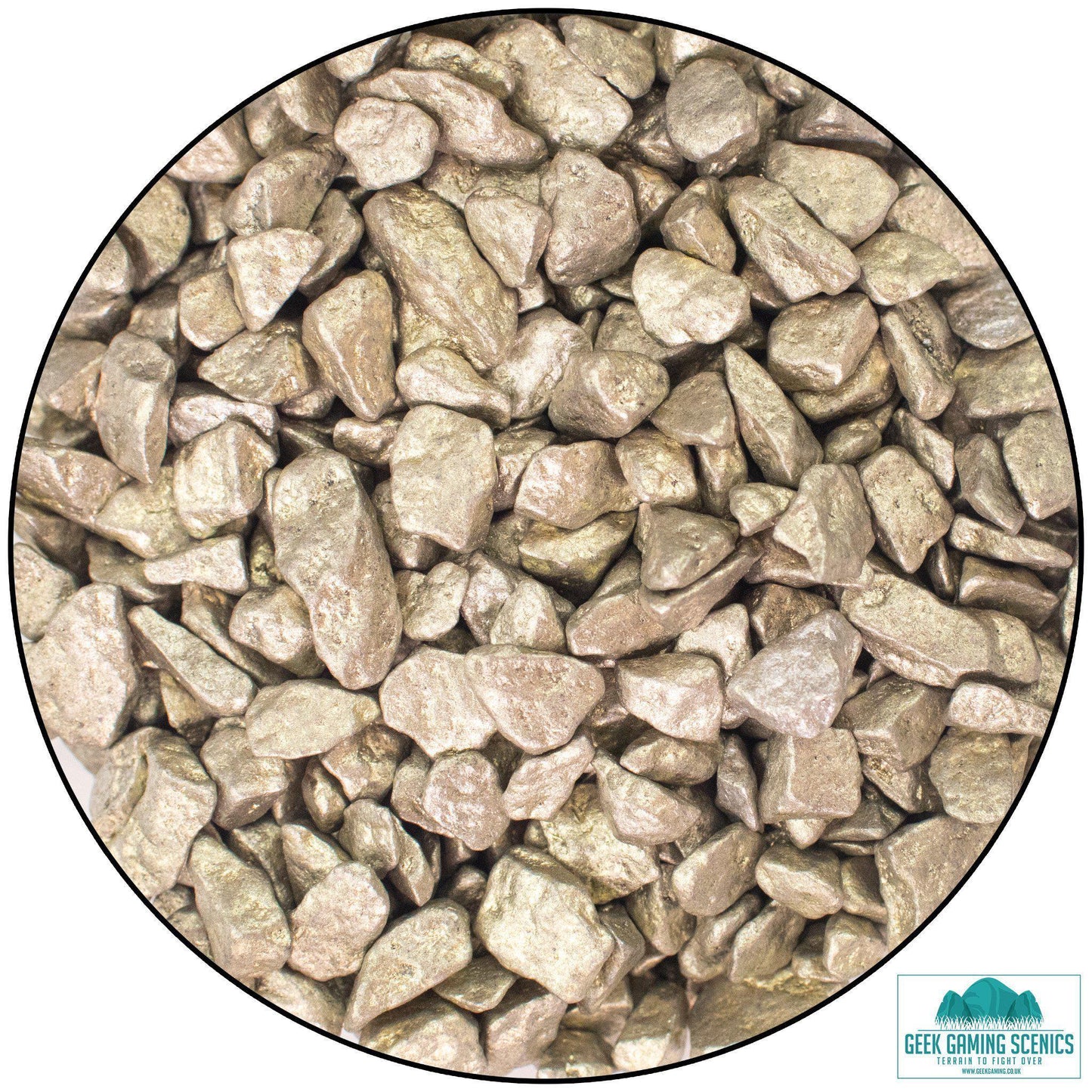 Large Stones - White Gold - Geek Gaming Scenics