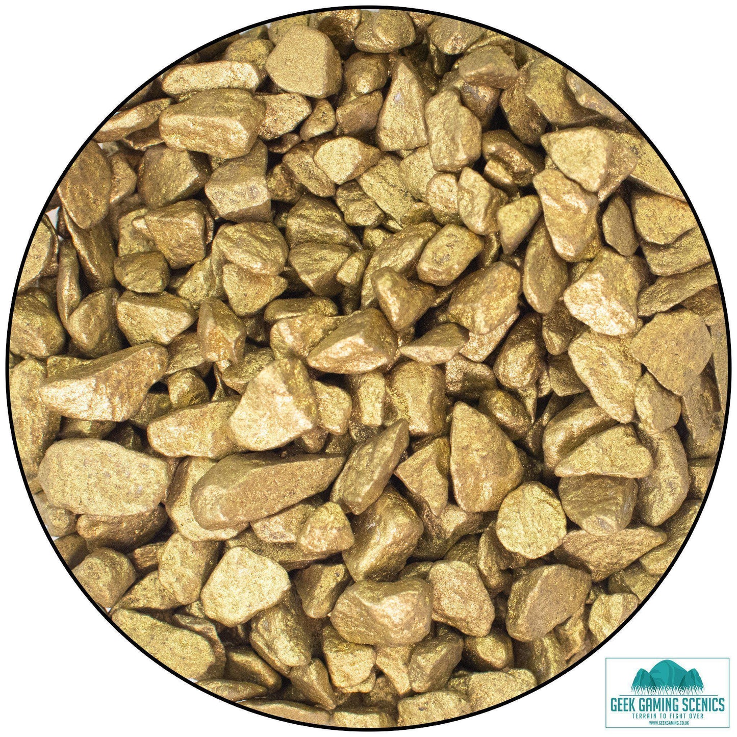 Large Stones - Yellow Gold - Geek Gaming Scenics
