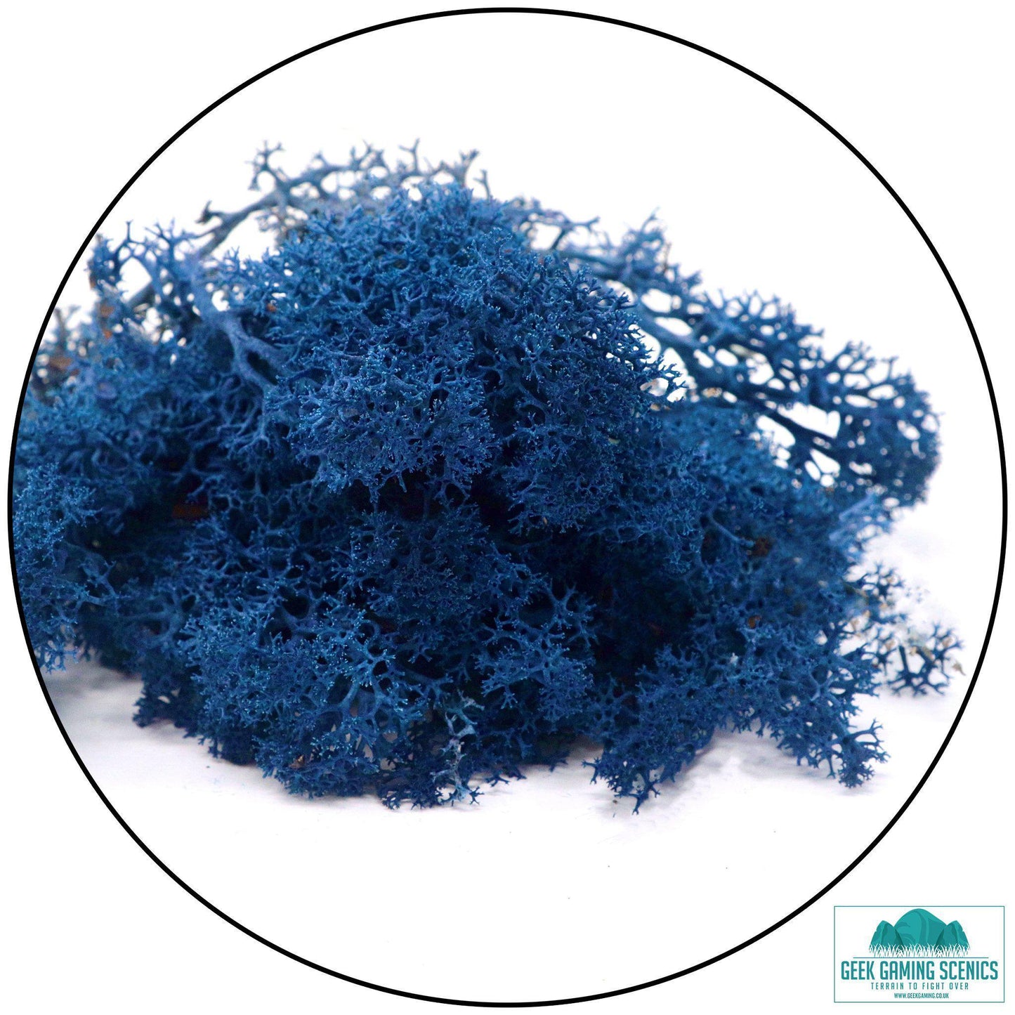 Lichen - Reindeer Moss (Icelandic Moss) Dark blue - Geek Gaming Scenics