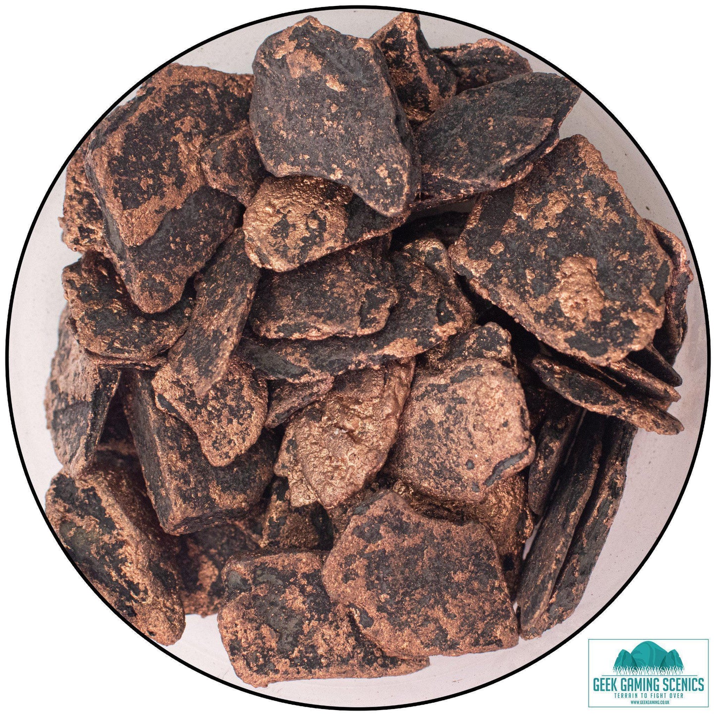 Slate Metallic 20-40 mm copper - Geek Gaming Scenics