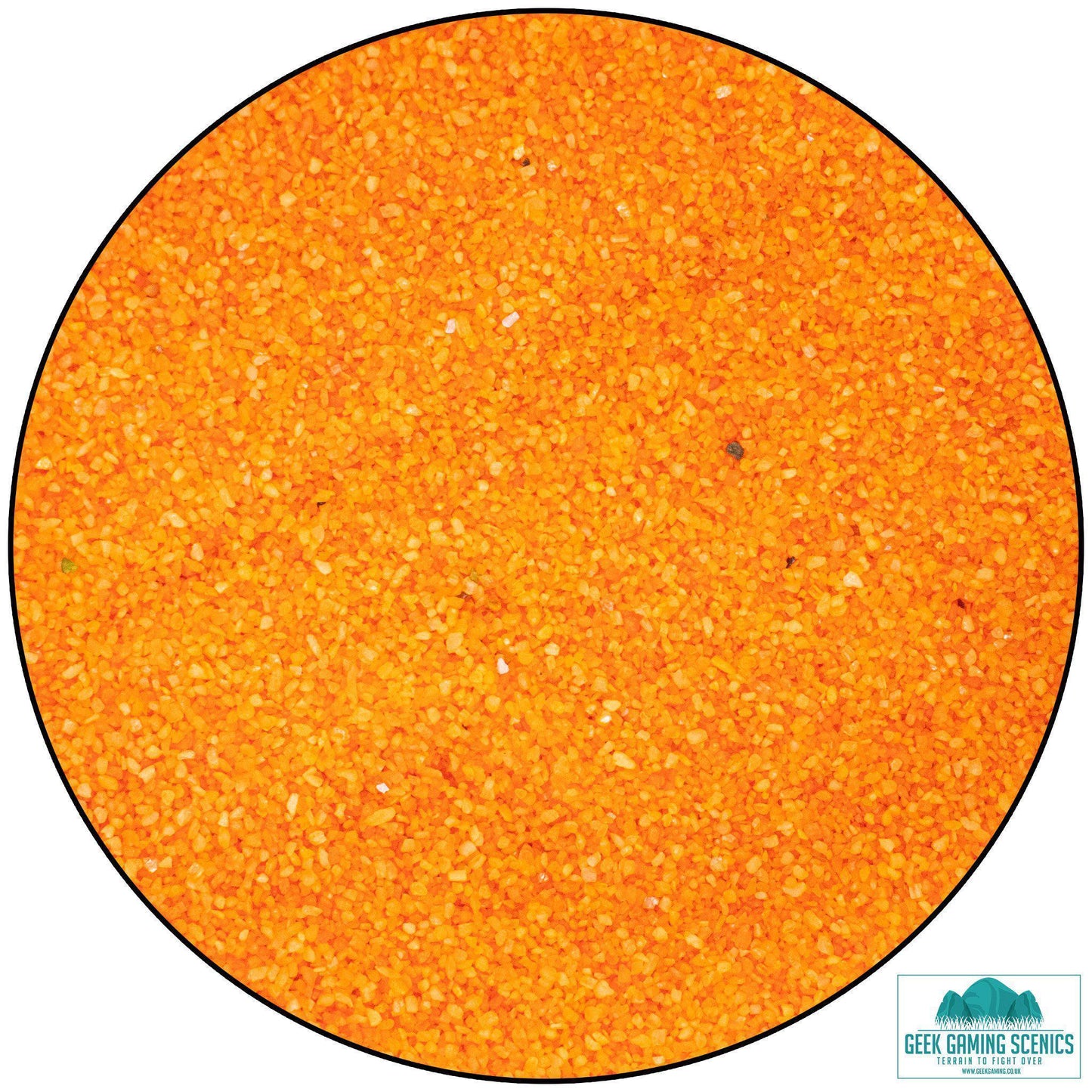 Modelling sand - Orange - Geek Gaming Scenics