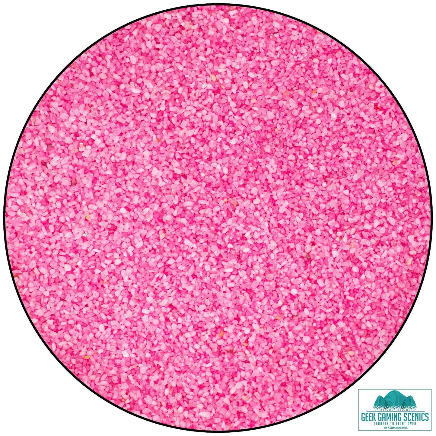 Modelling sand - Pink - Geek Gaming Scenics