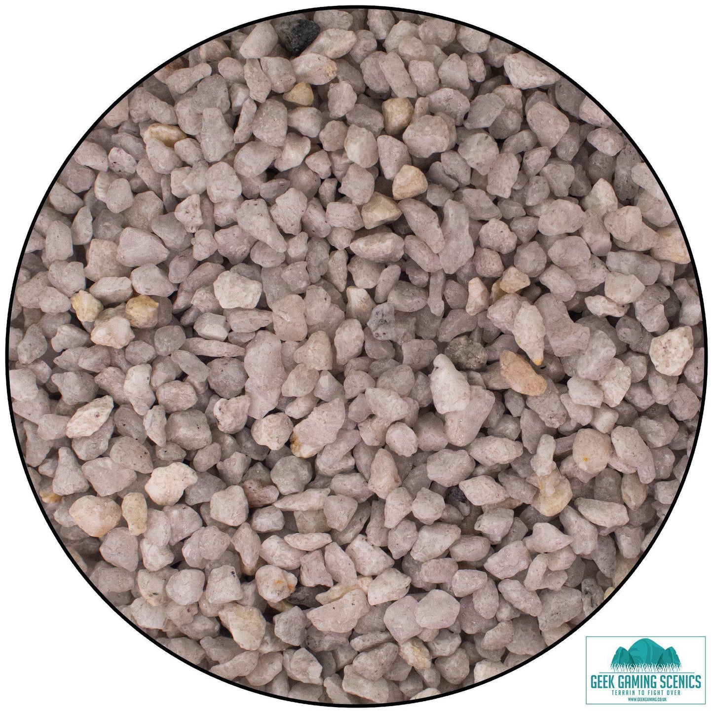 Small Stones - Light Grey - Geek Gaming Scenics
