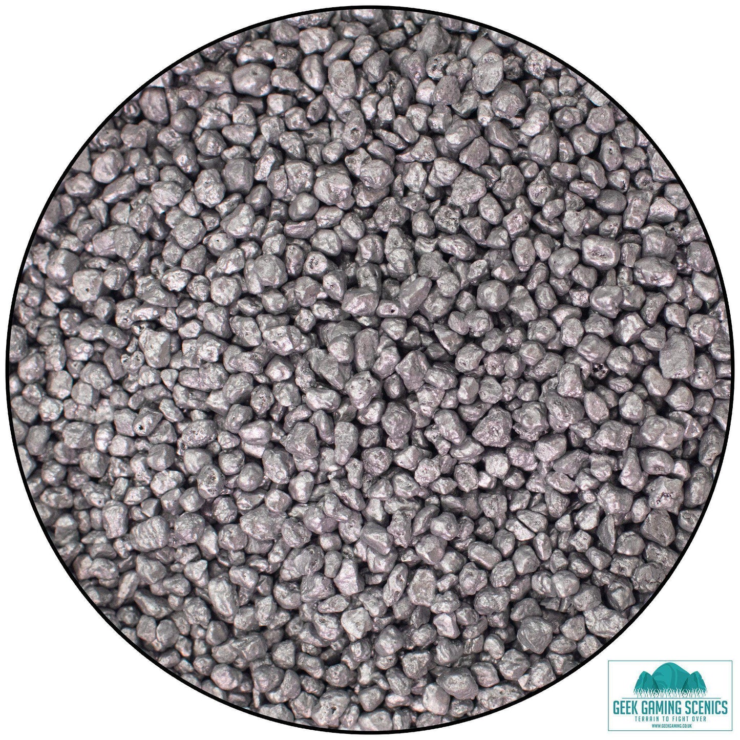 Small Stones - Silver - Geek Gaming Scenics