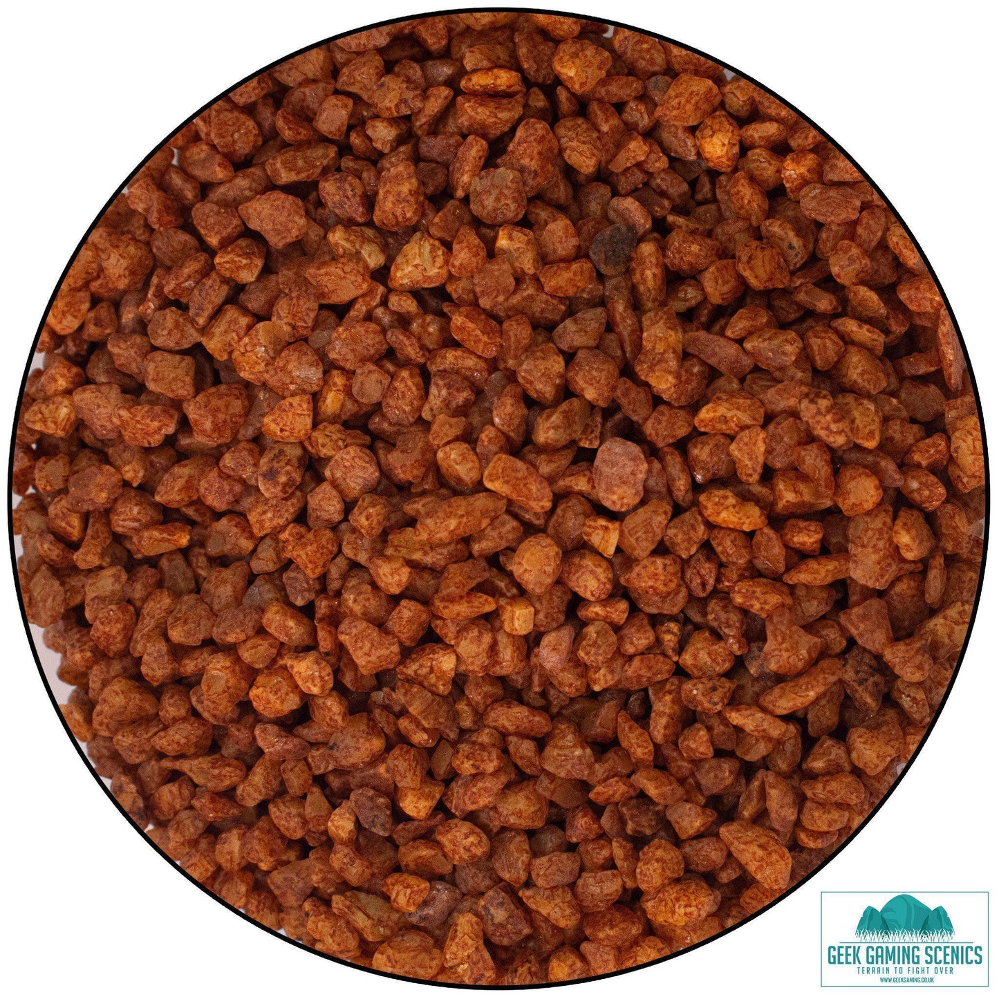 Small Stones - Terracotta - Geek Gaming Scenics