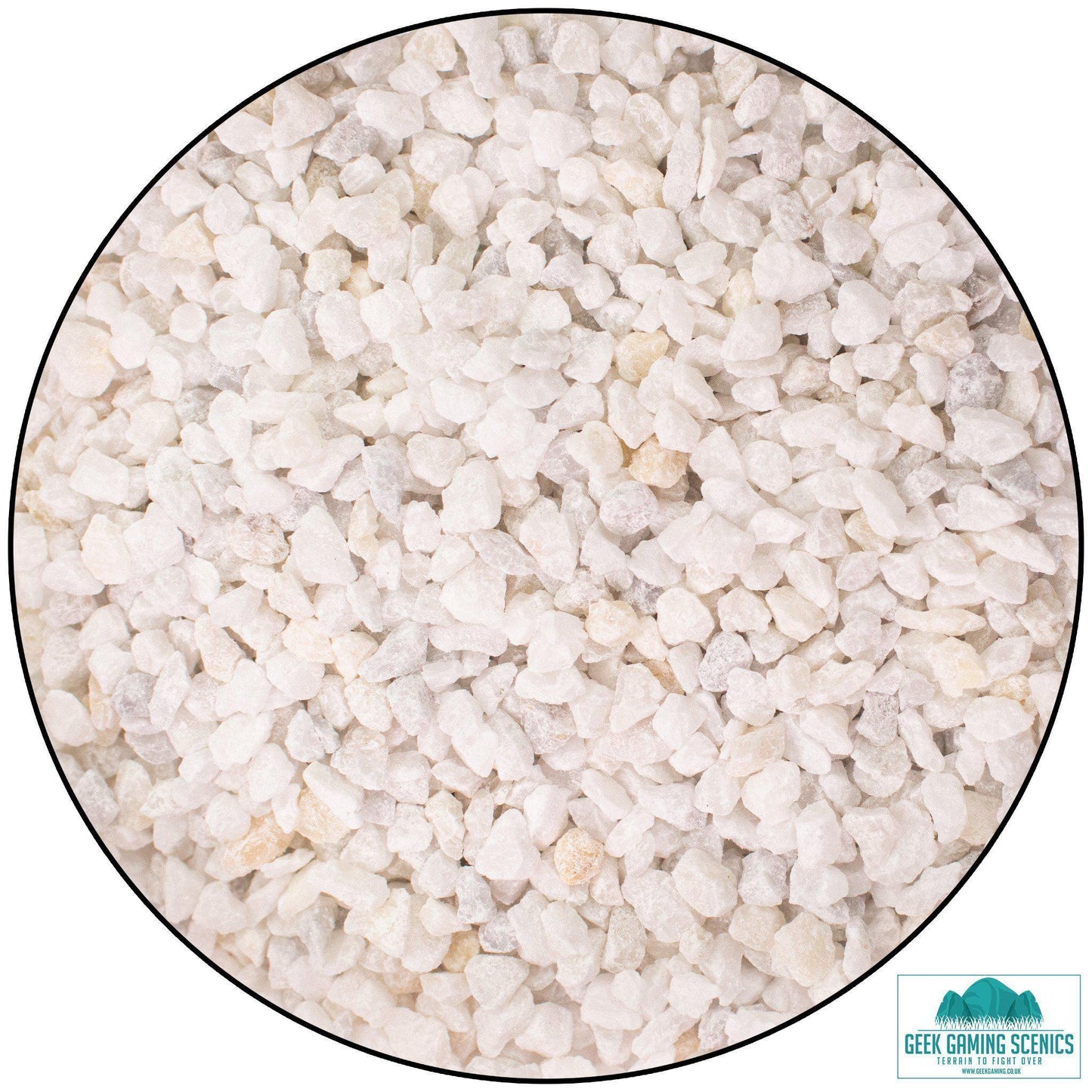 Small Stones - White - Geek Gaming Scenics