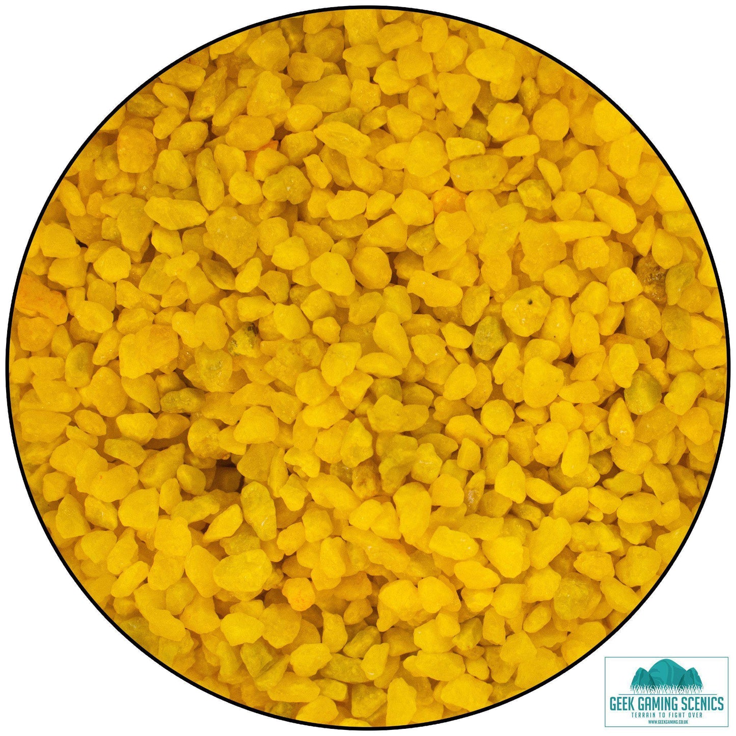 Small Stones - Yellow - Geek Gaming Scenics
