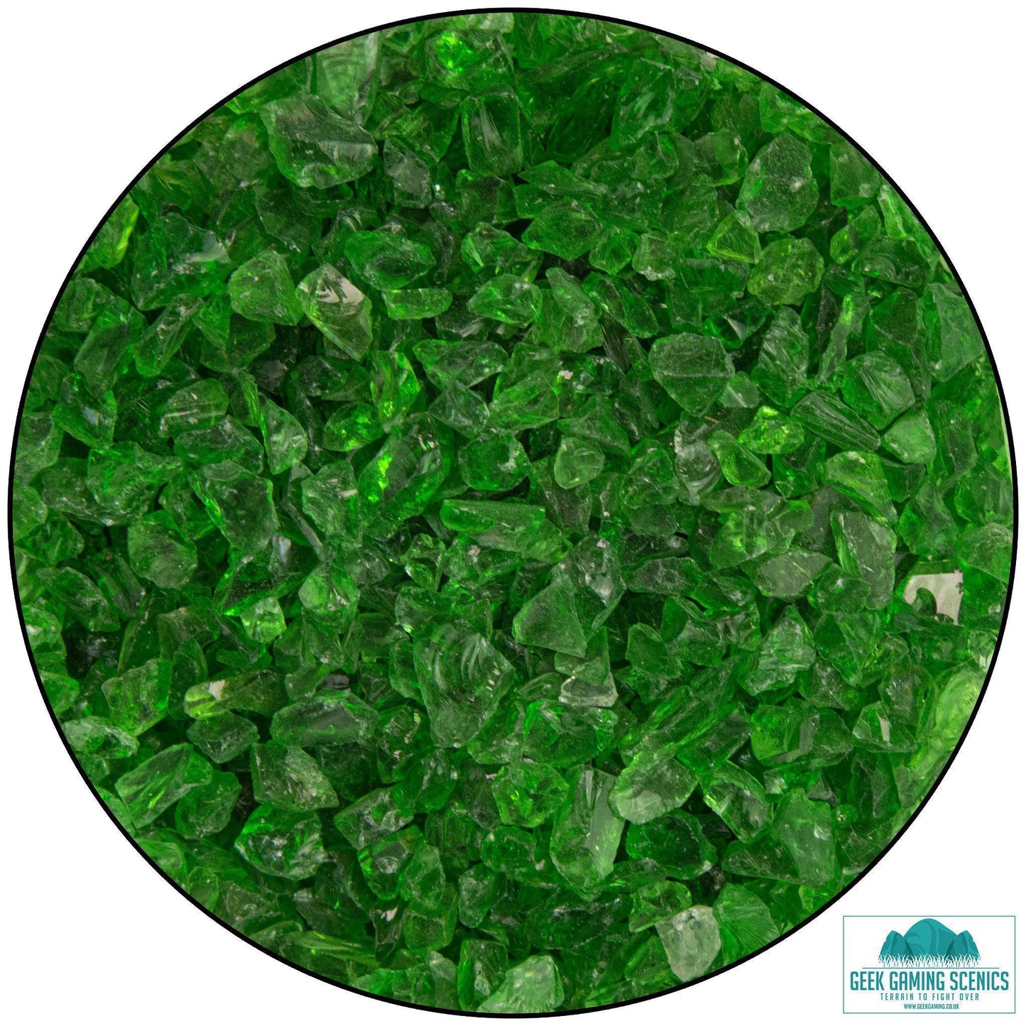Weird Crystals Large - Dark Green - Geek Gaming Scenics