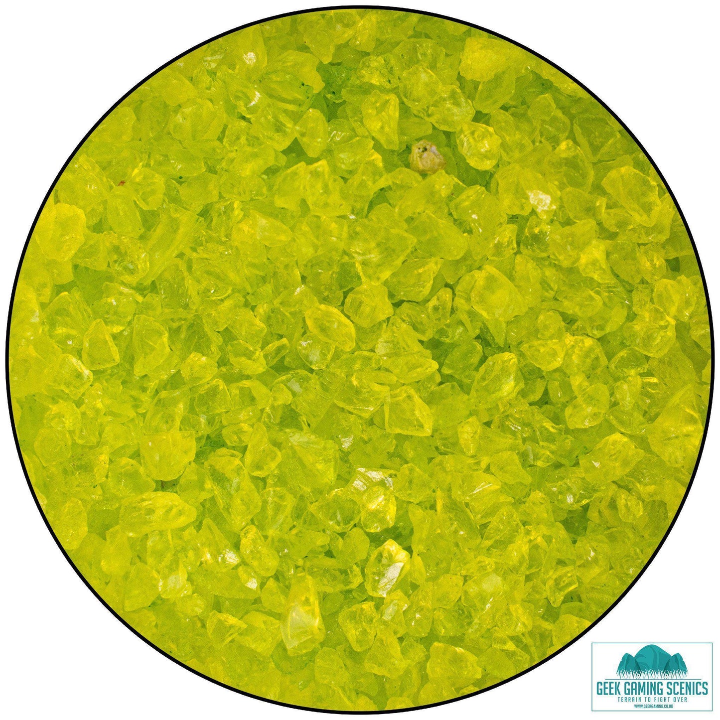 Weird Crystals Small - Apple Green - Geek Gaming Scenics