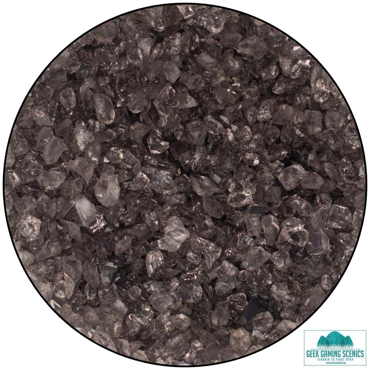 Weird Crystals Small - Dark Grey - Geek Gaming Scenics